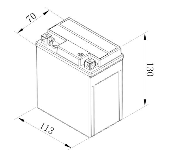 Bosch YTX7L-BS 12V 6Ah AGM Motosiklet Aküsü FA101
