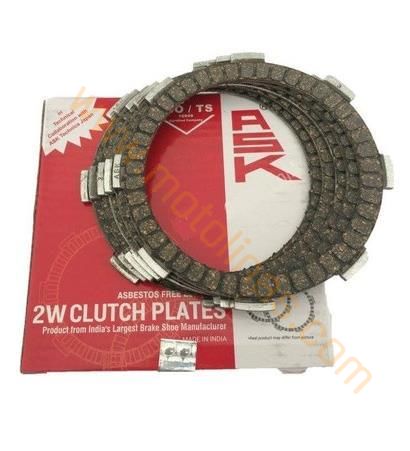 YBR 125 CBF 150 CG DEBRİYAJ BALATASI 5 Lİ SET ASK ORJİNAL, CG DEBRİYAJ BALATASI