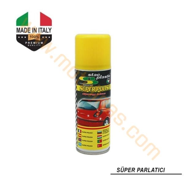 Motosiklet Hızlı Cila Spreyi [made İn İtaly] 200 Ml - Polish