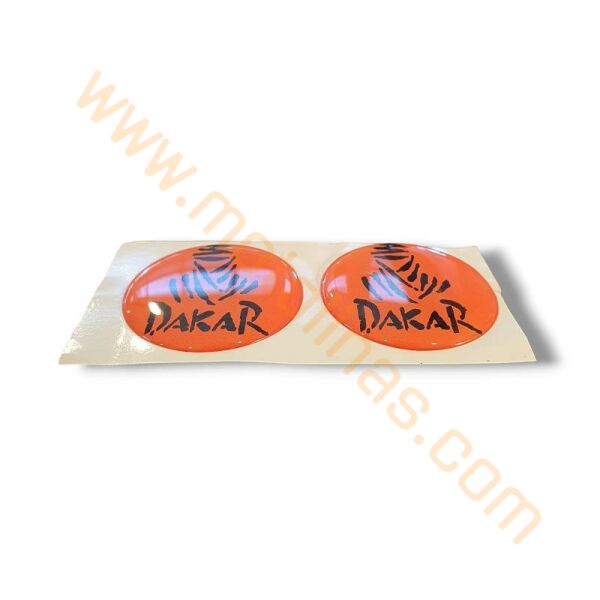 STİCKER DAMLA YUVARLAK DAKAR 4X4cm TAKIM