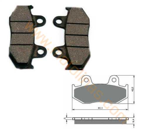 PS 150 DYLAN  DİSK BALATA ESKİ MODEL