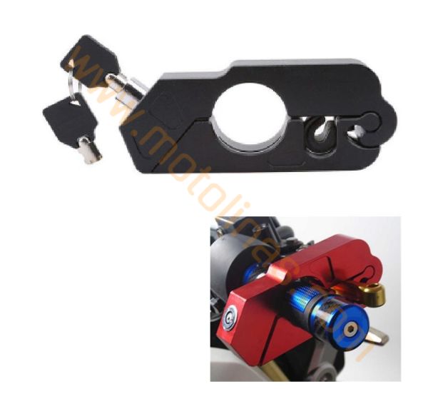 MOTOSİKLET GİDON DİREKSİYON KİTLEME APARATI CNC SİYAH