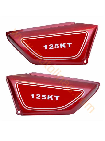 YAN KAPAK TAKIMI BORDO - KT125