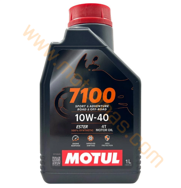 Motul 7100 10W-40 Tam Sentetik 4T Motor Yağı 3 x 1 L