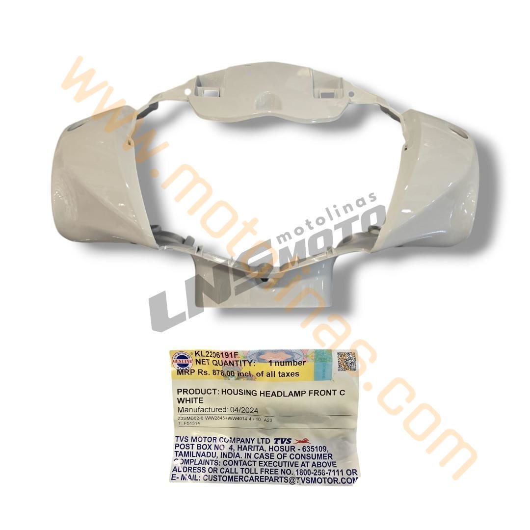 TVS JUPİTER125 FAR MUHAFAZASI BEYAZ ORJİNAL, JÜPİTER125 FAR GRENAJI , KL2206191F