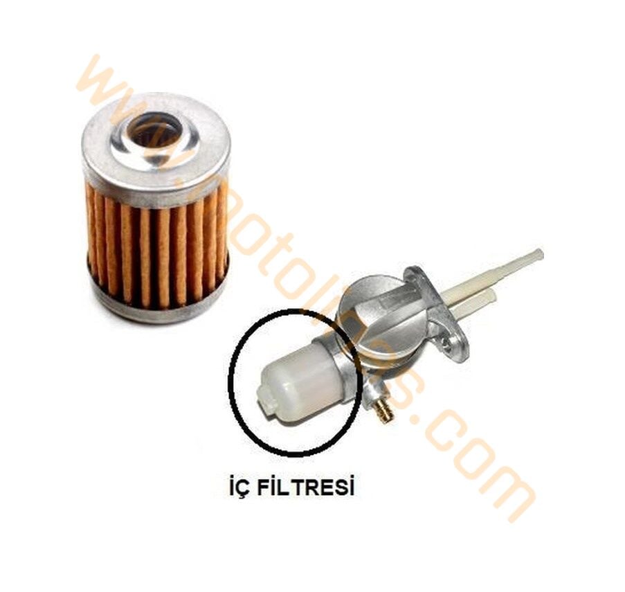 YBR 125 Benzin Musluk İç Filtresi Uyumlu Yakıt Musluğu Filtre Elemanı