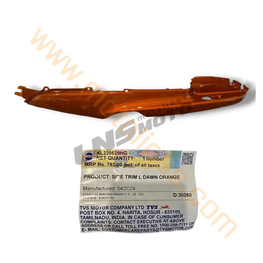 TVS Jüpiter 125 Sol Marşbiyel Turuncu Orjinal, KL220529HG