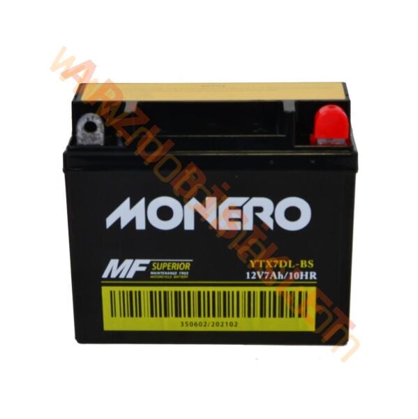 12v7ah (ytx7dl) - Bs - [kt125] [148*60*128] Monero Akü