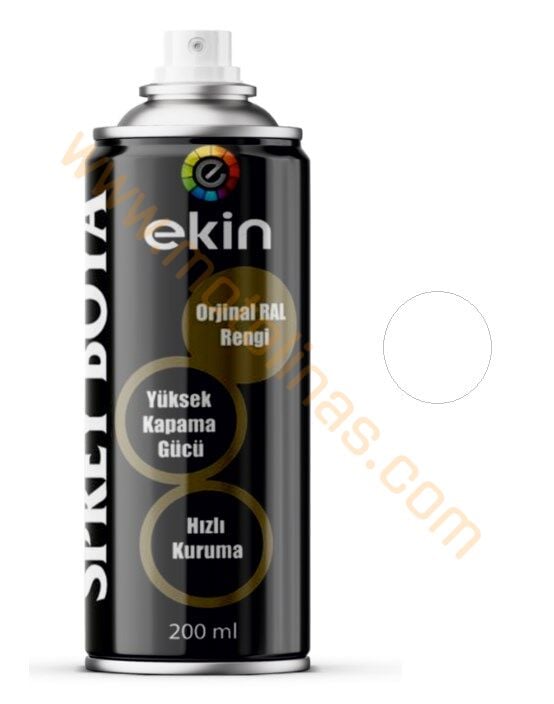 Sprey Boya 200 ML Beyaz Parlak Çok Amaçlı