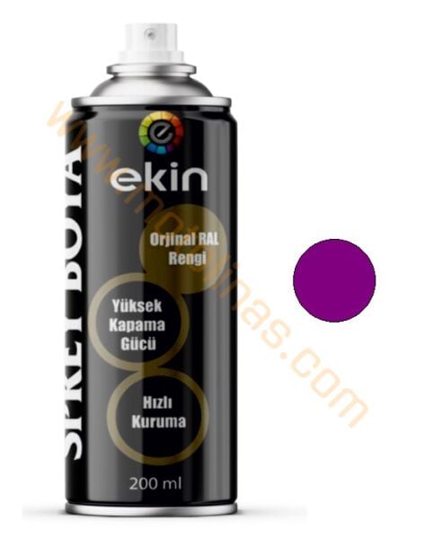Mor Sprey Boya 200 ML Parlak Çok Amaçlı