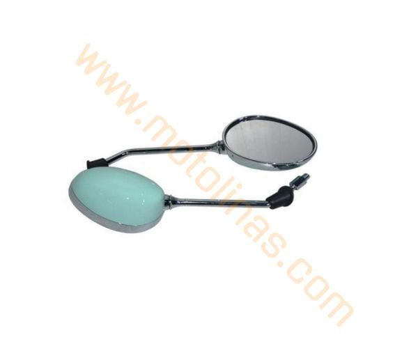 KUBA BRİLLİANT 50cc 125cc 150cc AYNA TAKIMI OEM AÇIK YEŞİL