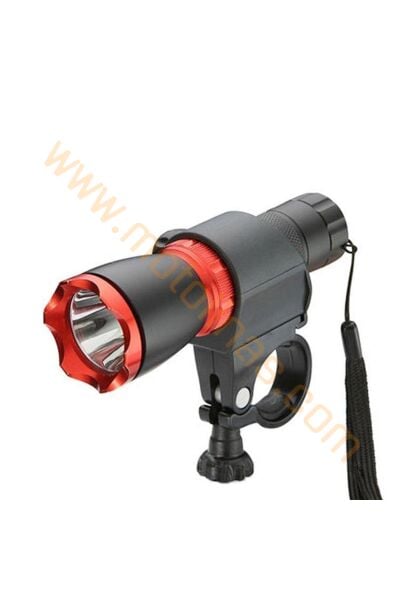 BİSİKLET FAR POWER LED PİLLİ MODEL : JY-850-3W  PROFESYONEL SERİ