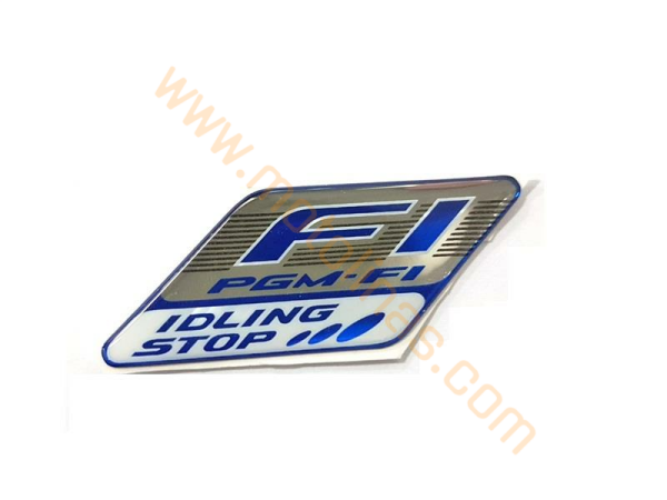 HONDA F1 STİCKER (Etiket) SİLİKON DAMLA 1 ADET  ORJİNAL