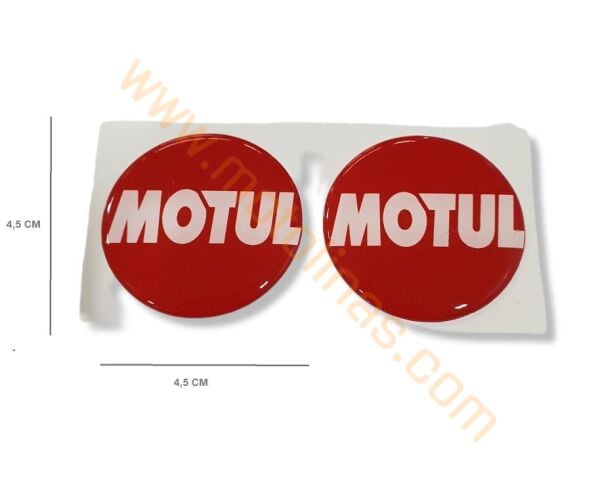 STİCKER DAMLA YUVARLAK MOTUL 4X4cm TAKIM