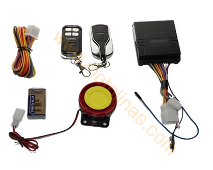 Motosiklet Alarm Seti İster Tesisat İster Pil İle Çalışırma Özellikli