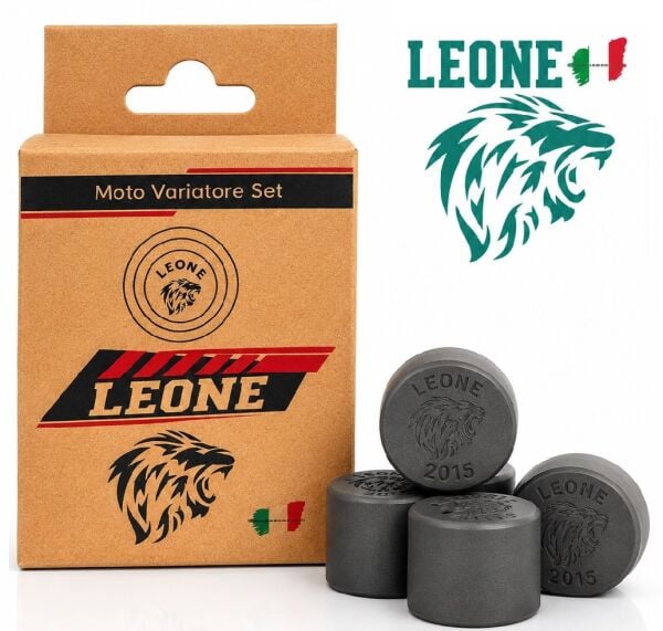 Leone Siyah Performans Varyatör Baga Seti [6'lı 20x15 / 14 Gram] - Fizy-dio-pcx--jüpiter 125-act 125