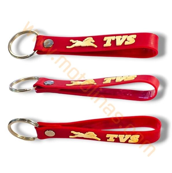 TVS Yazılı Silikon Anahtarlık Maskot – Tekli Ambalajlı Universal