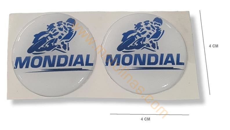 STİCKER DAMLA YUVARLAK MONDİAL 4X4cm TAKIM