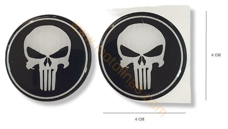 STİCKER DAMLA YUVARLAK KURU KAFA 4X4cm TAKIM