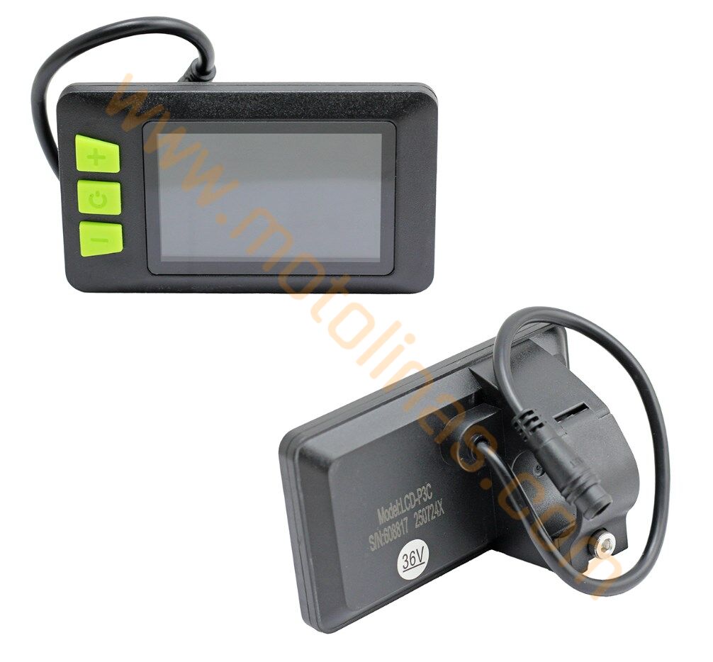 EBİKE EKRAN SAATİ 24V/36V/60V -  6 PİNLİ - RKS UYUMLU, UNİVERSAL