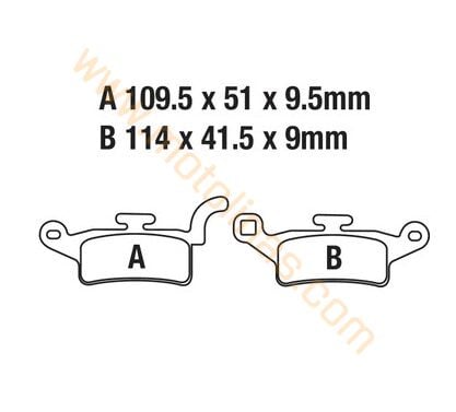 Bws125 / Yamaha Xenter 150 Disk Balata