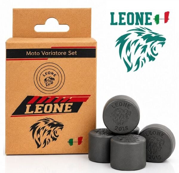 Leone Siyah Performans Varyatör Baga Seti 19x12 13,5 Gr 6'lı TVS Jupiter 110 Wego 110