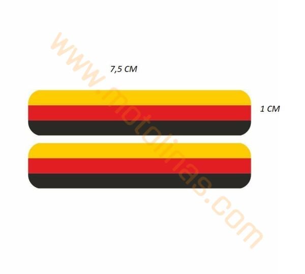 ALMAN LOGO DAMLA STICKER SET - MUHTELİF