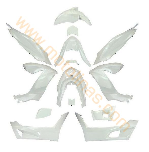 HONDA PCX KAPORTA SETİ BEYAZ 2013-2017 UYUMLUİ PCX GRENAJ SETİ