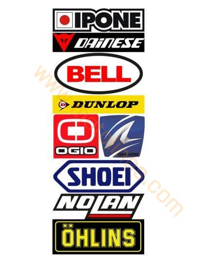 Motosiklet Sticker 9 Parça Su Geçirmez - Söküldüğünde İz Bırakmaz